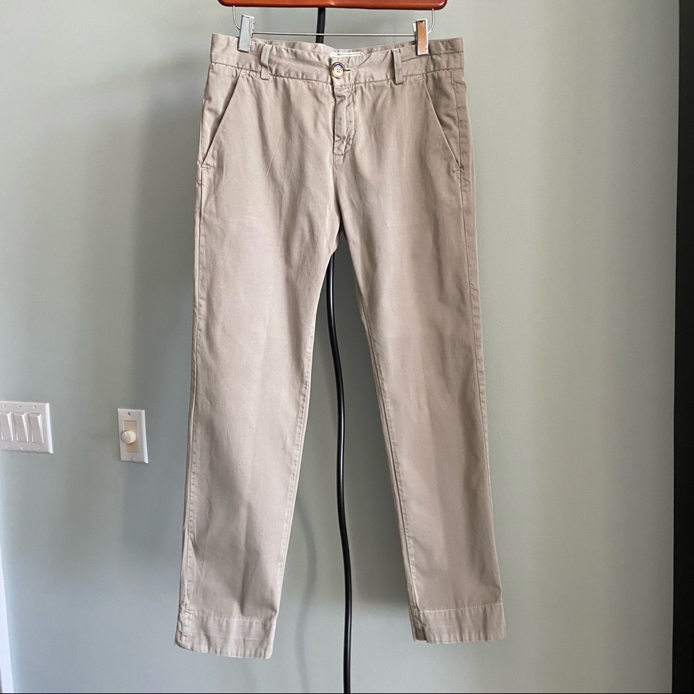 CURRENT/ELLIOTT
THE CAPTAIN TROUSER CROPPED PANTS